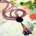 Romantický náhrdelník s lávou