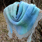 Pletený šátek - dobré ráno