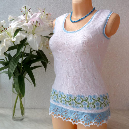 Obláčkový (top), vel.S-M