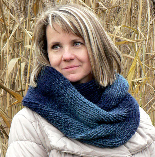 Stmívání - vlněný nákrčník