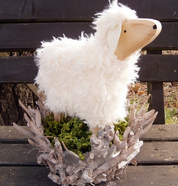 Beránek na pastvě...