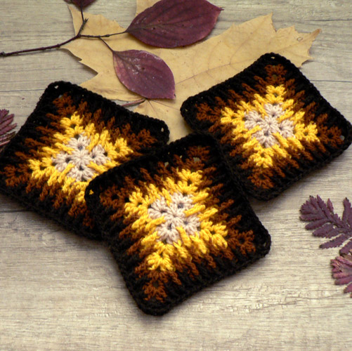 Podšálky - podzimní listí