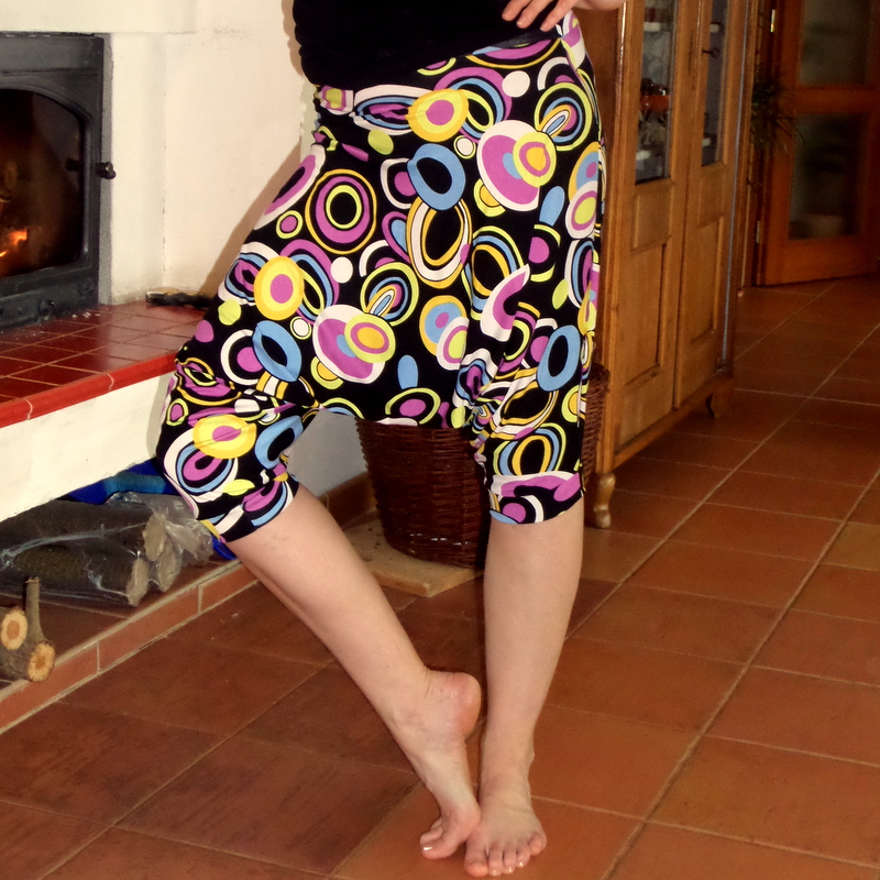 Bláznivá kolečka - turecké kalhoty