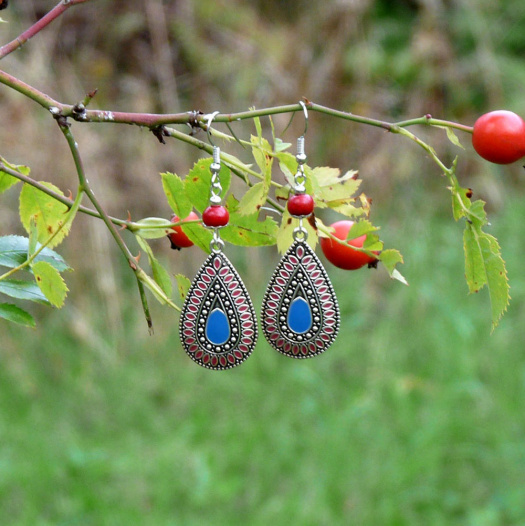 Náušnice - šípkové