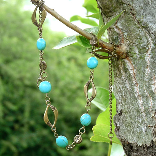 Náhrdelník z tyrkenitu