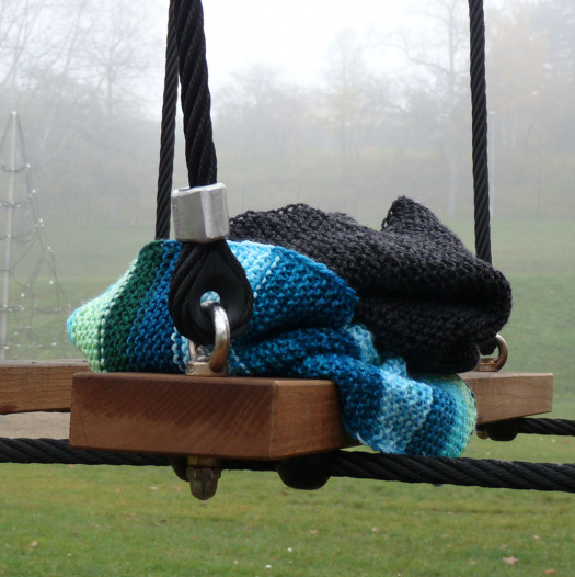 Nákrčník - hrátky se zelenou