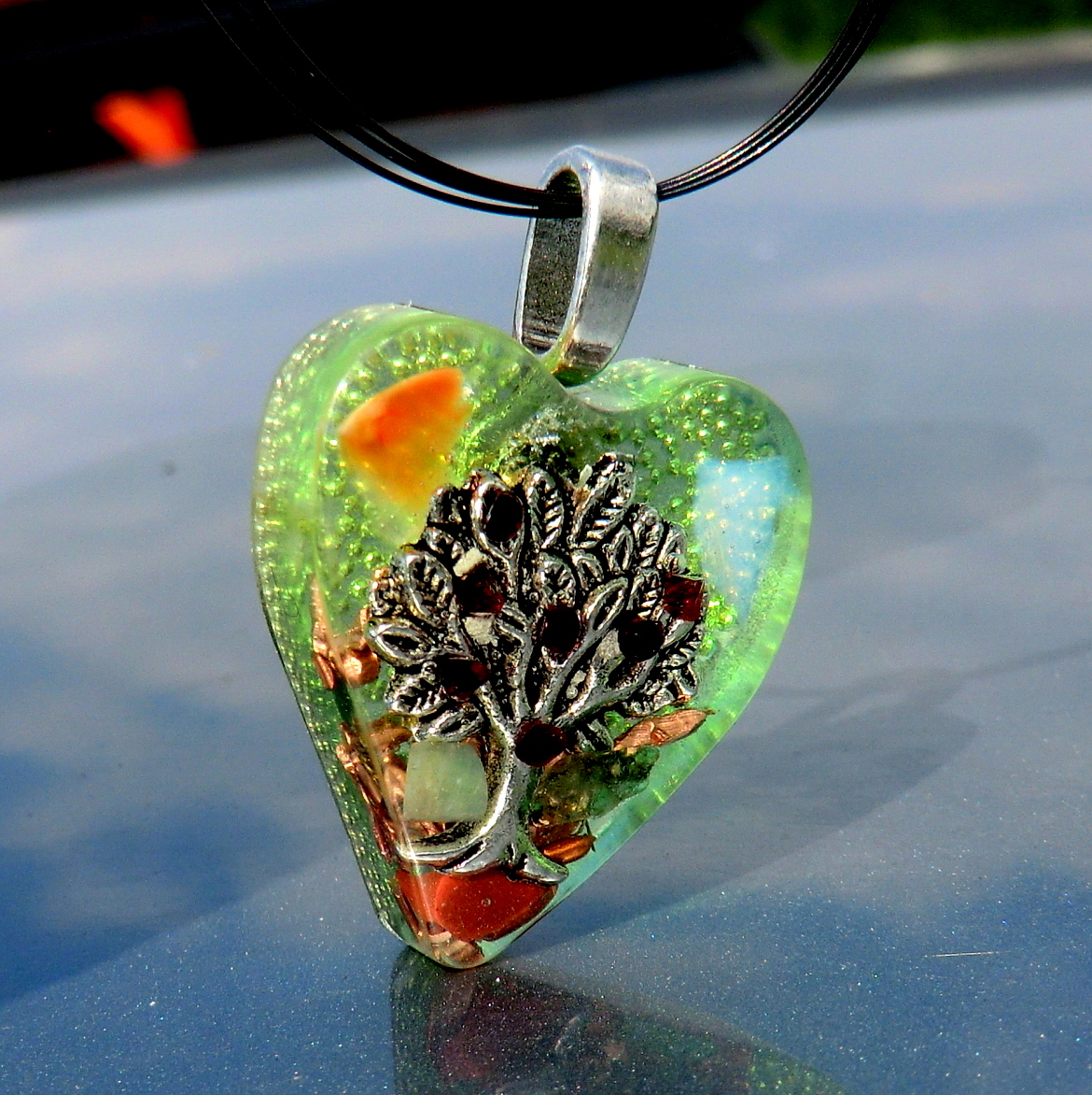 Orgonit  - Strom Života se 7*granátky