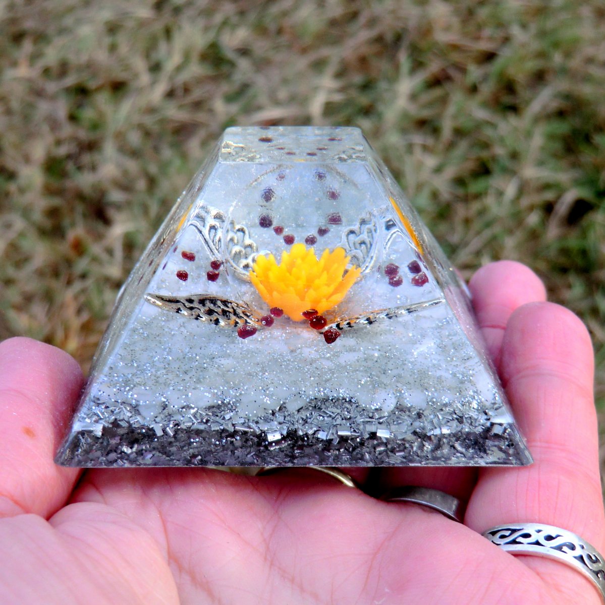 Andělský květ * Oranž * Pyramid velká Moudrost