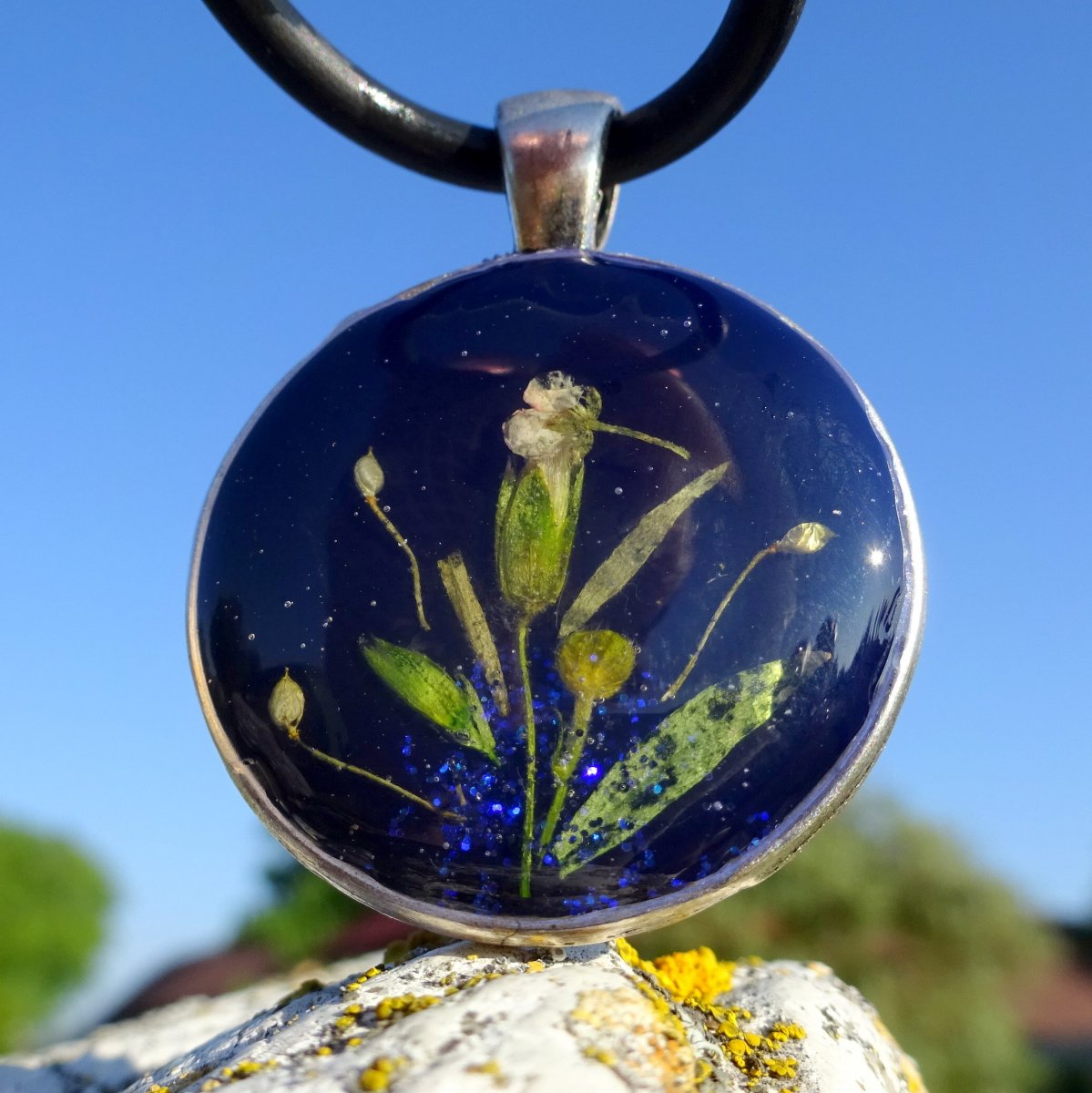 Přívěsek Květiny z české zahrádky 3) nerez