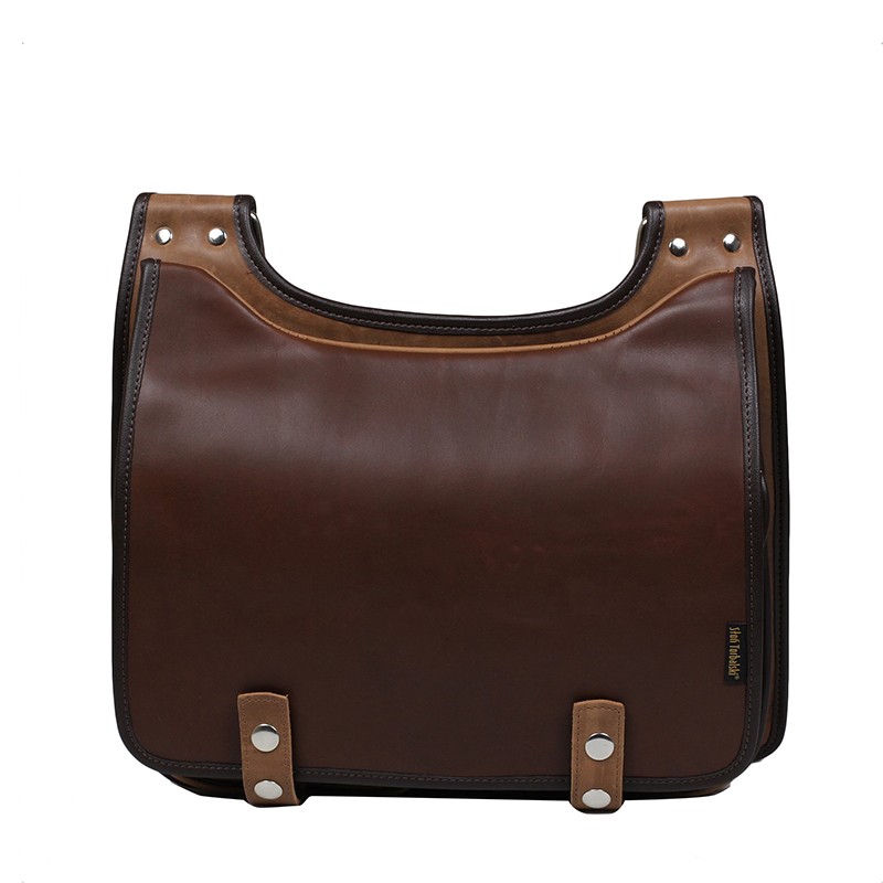 Kožená taška BOOKCASE