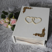 Originální krabička kniha svatební