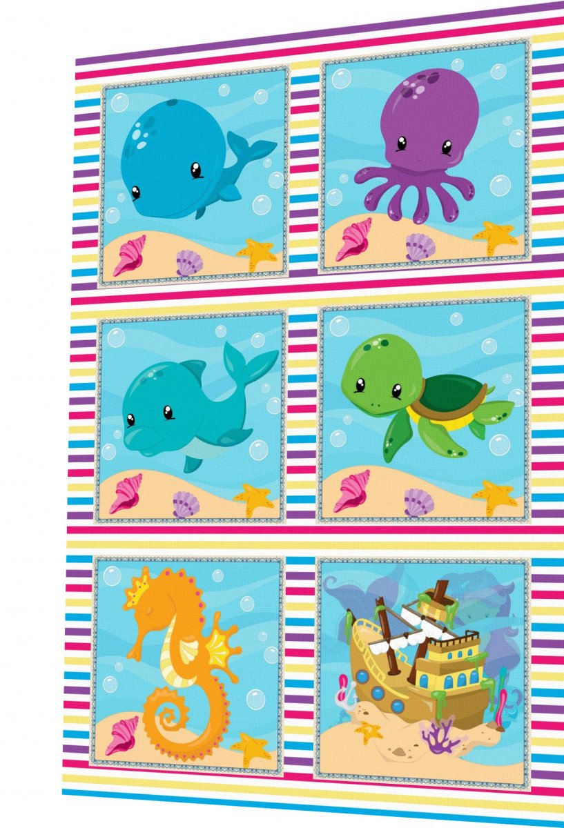 BAVLNĚNÝ PANEL - SADA 28 x 39 cm 1DG38