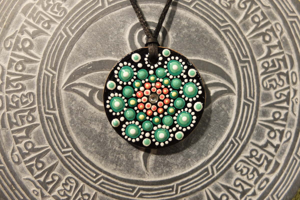 Přívěsek mandala / mandalka Bely