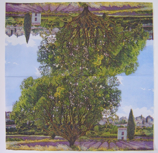 Ubrousek pro tvoření - 33 x 33 cm - B1