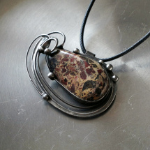 Náhrdelník Arc  (jaspis)