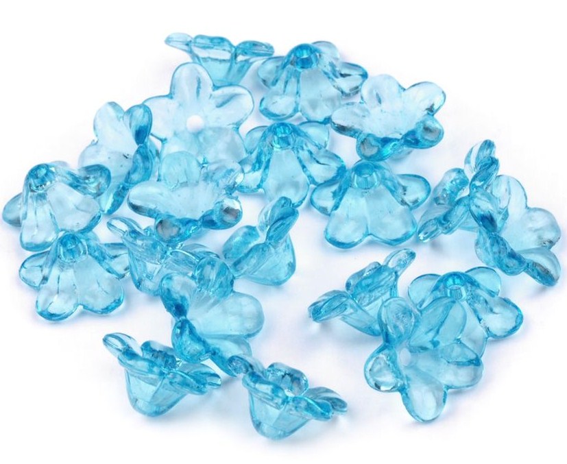 Plastový  zvoneček - 50 kusů