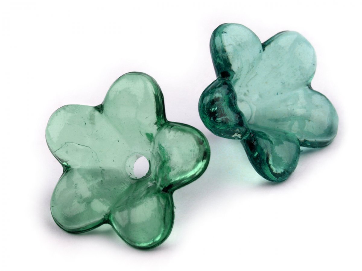 Zvoneček plast Ø12mm -10ks zelená