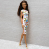 Šatičky s ornamenty pro Barbie