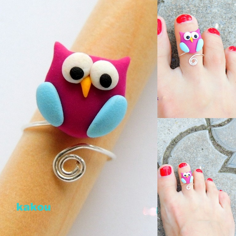 letní hit - prstýnek na nohu Sova