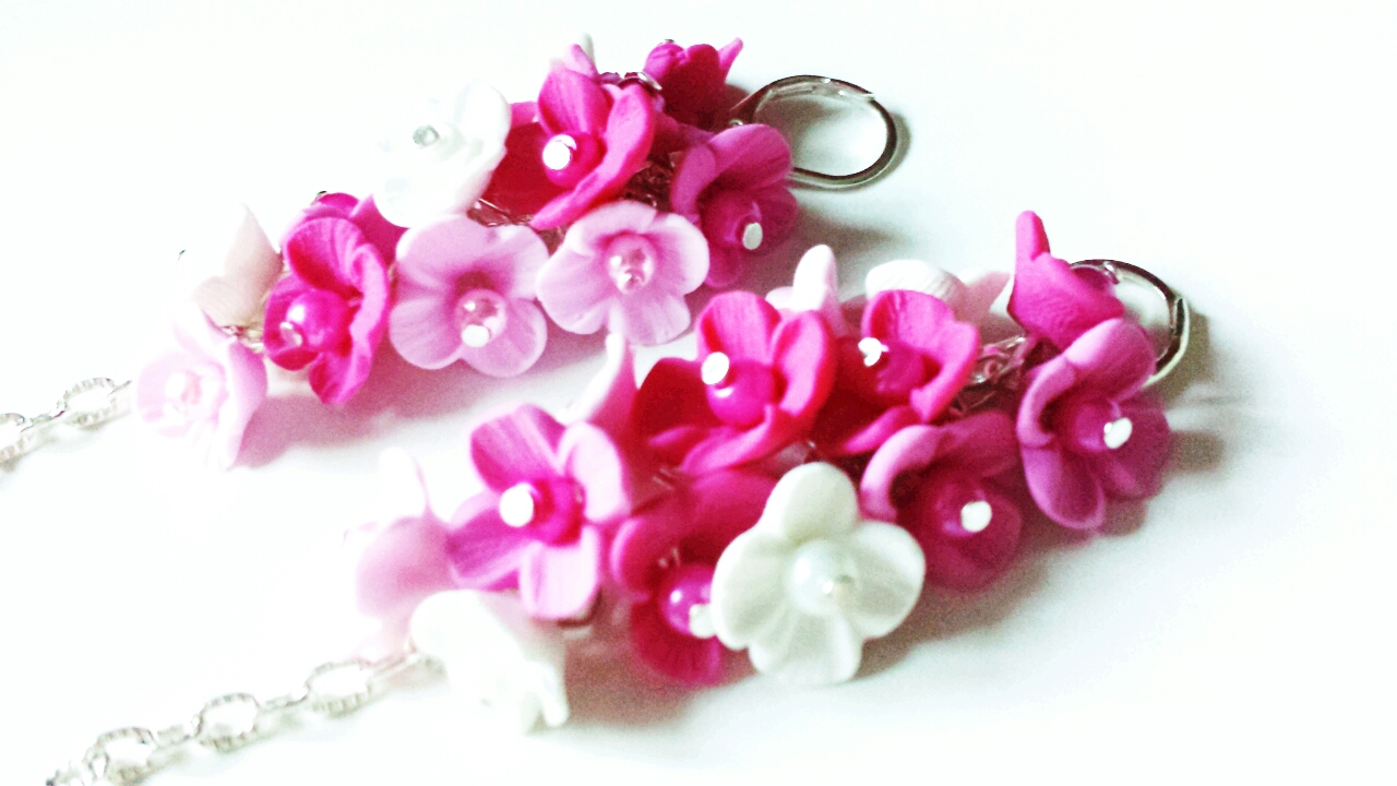 Náušnice kytičkové