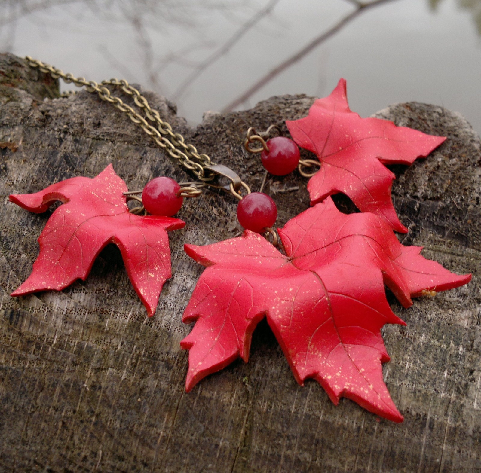 Javůrky...souprava s jadeitem