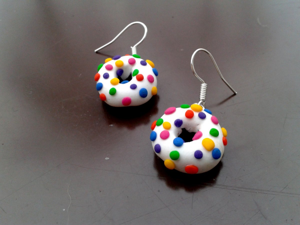 Donutky - lentilkové