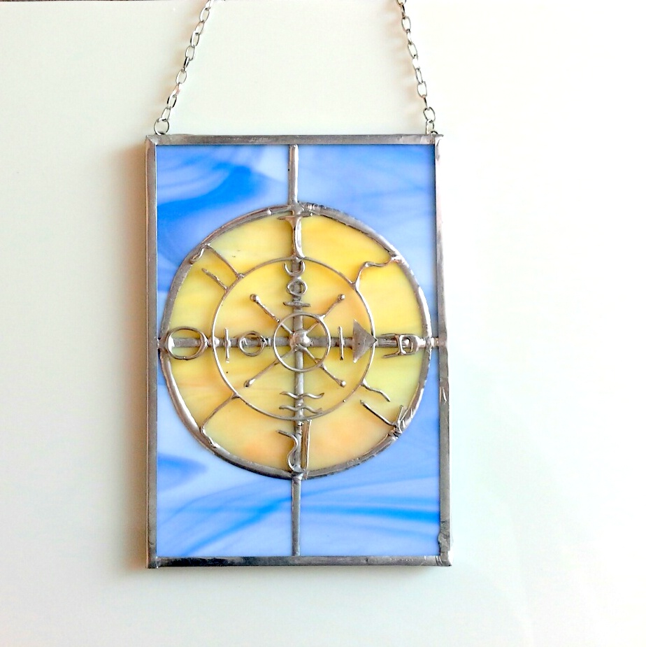 Tarotová karta č. 10 - Kolo štěstěny