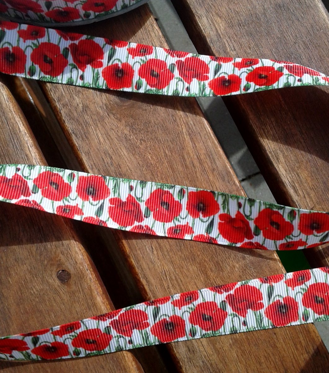 Rypsová stuha VLČÍ MÁKY