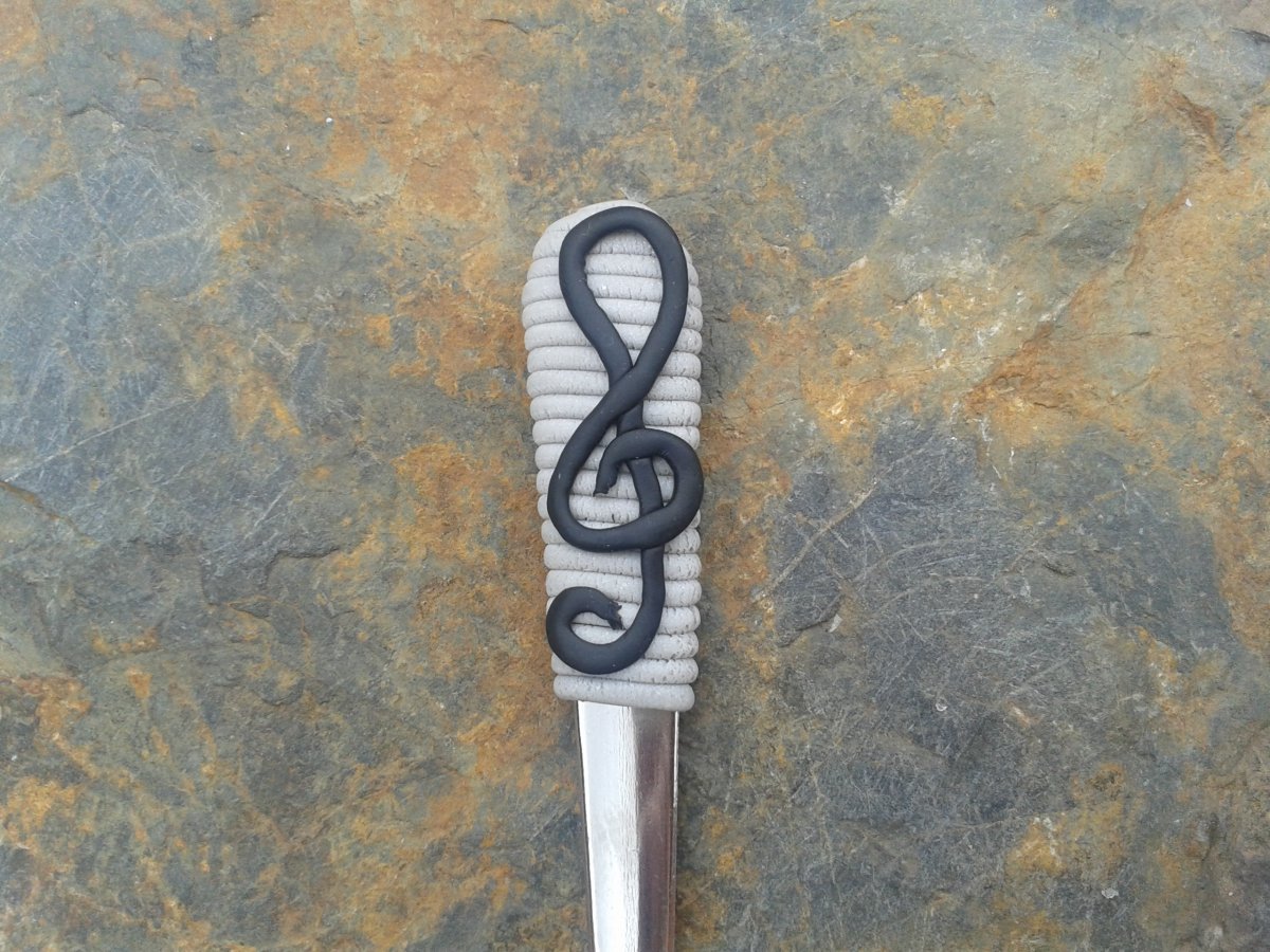 Čajová lžička - houslový klíč