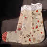Mikulášská bota na nadílku - Vánoční patchwork