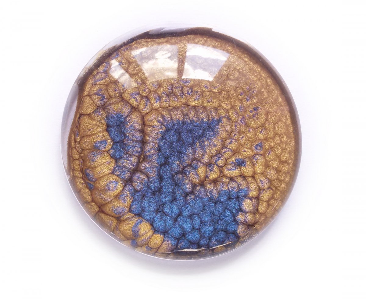 Skleněný kabošon 40 mm