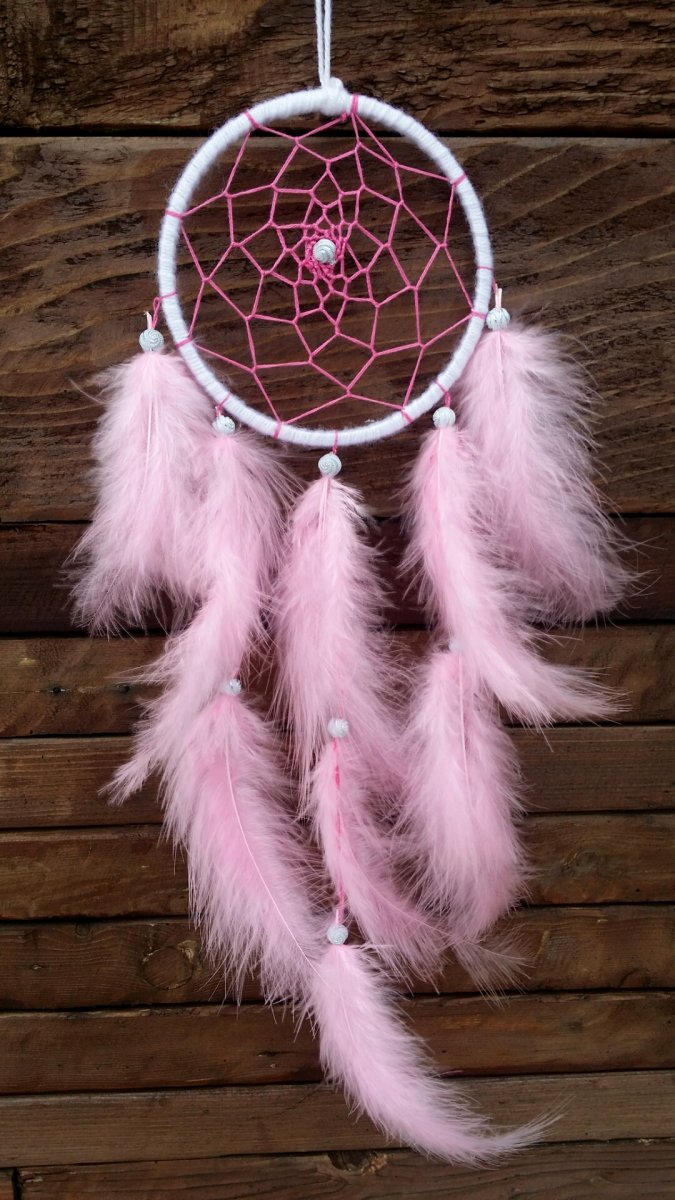Lapač snů ružový 