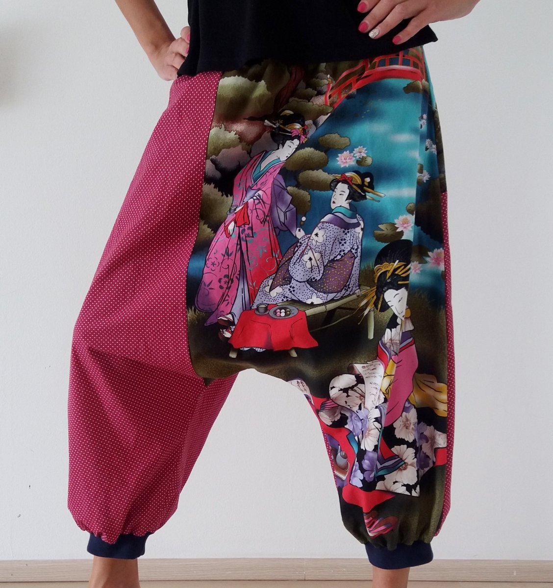 Harémové kalhoty GEJŠA