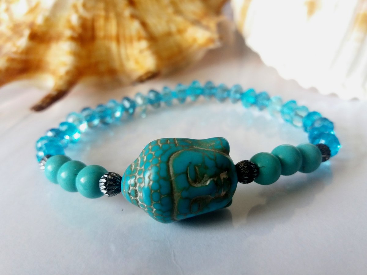 Budha&Tyrkenit - náramek