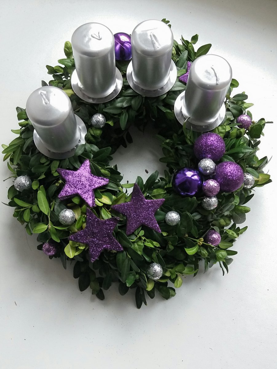 Adventní věnec 