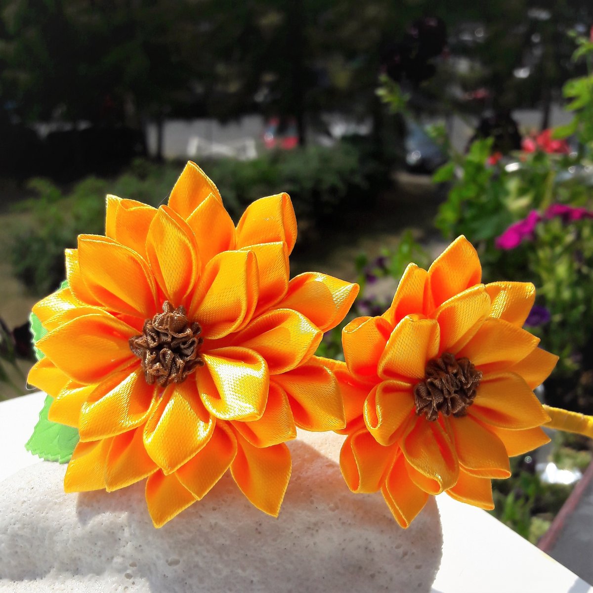 Sluneční svit - čelenka do vlasů