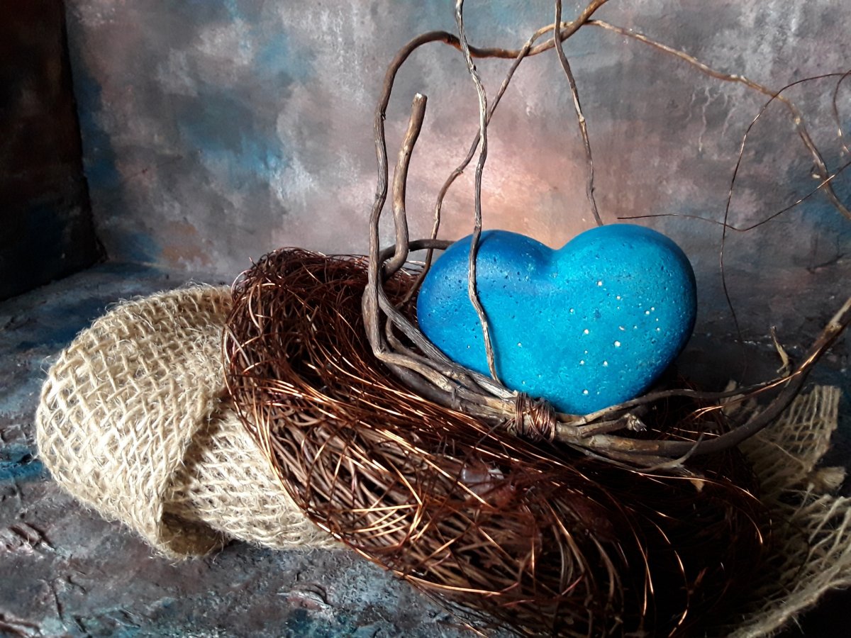 Beton srdce "Závěsné"