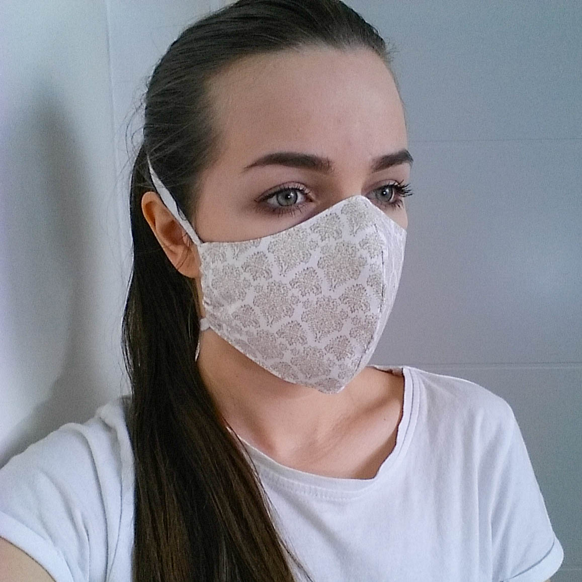 Bavlněná rouška dámská