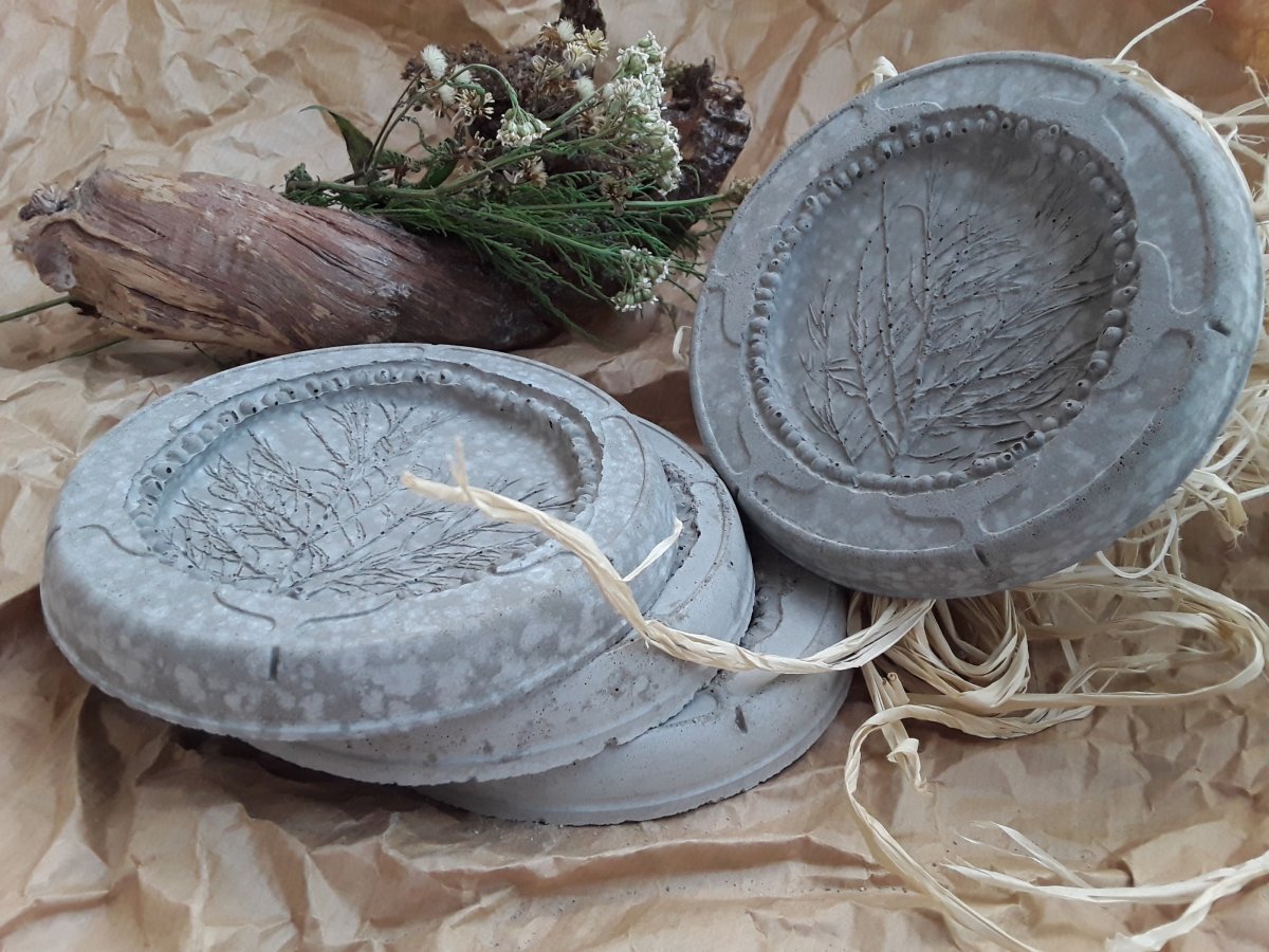 Betonový podtácek "Otisk Tamaryšku"