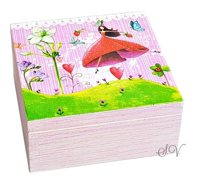 krabička na čaje - šperky