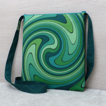 Originální taška - Smaragdová spirála