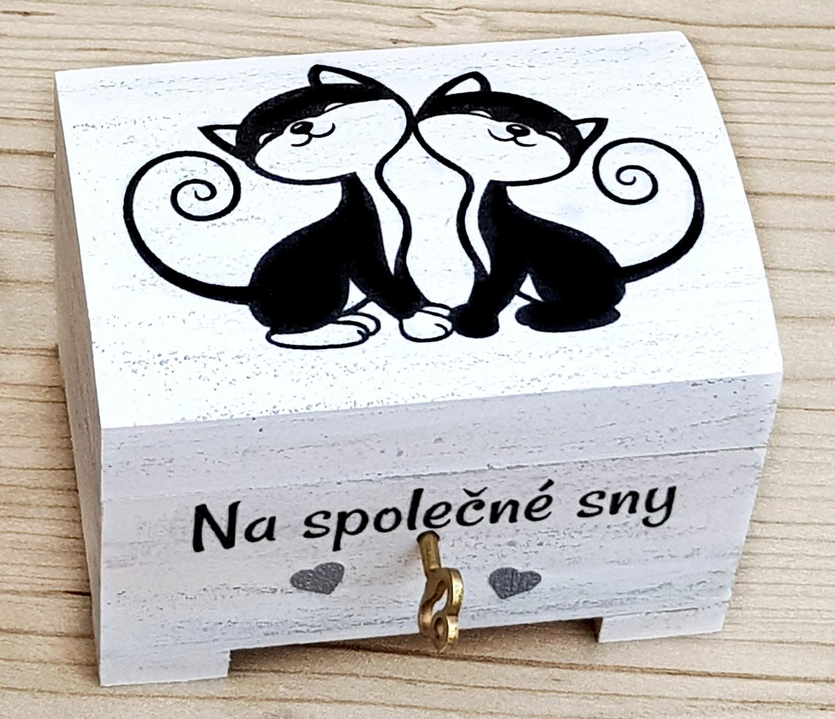 svatební truhlička - pokladnička