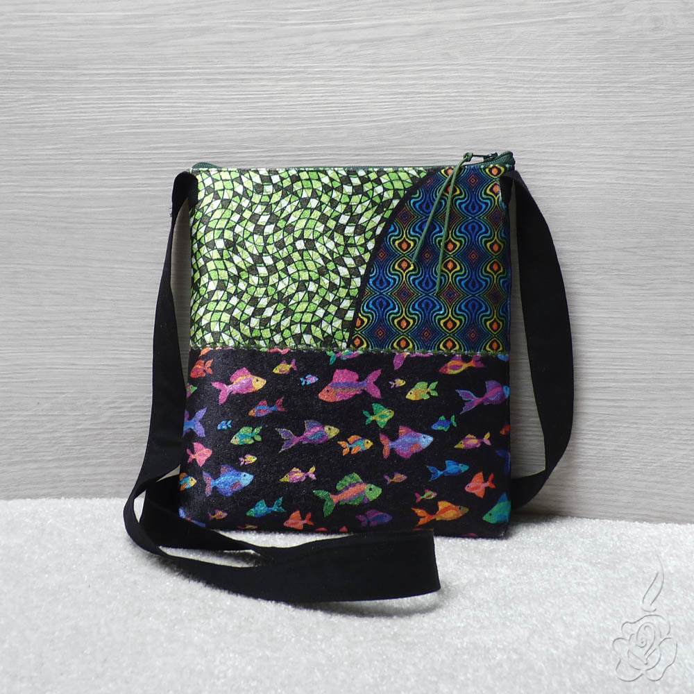 Menší barevná kabelka - Agáta