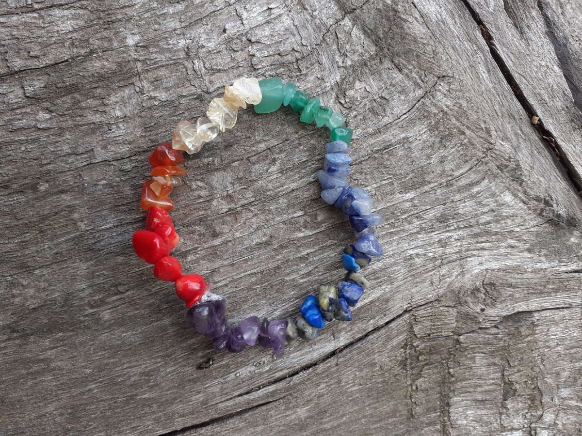 náramek čakry zlomky IV.