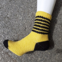 ponožky žluto černé 