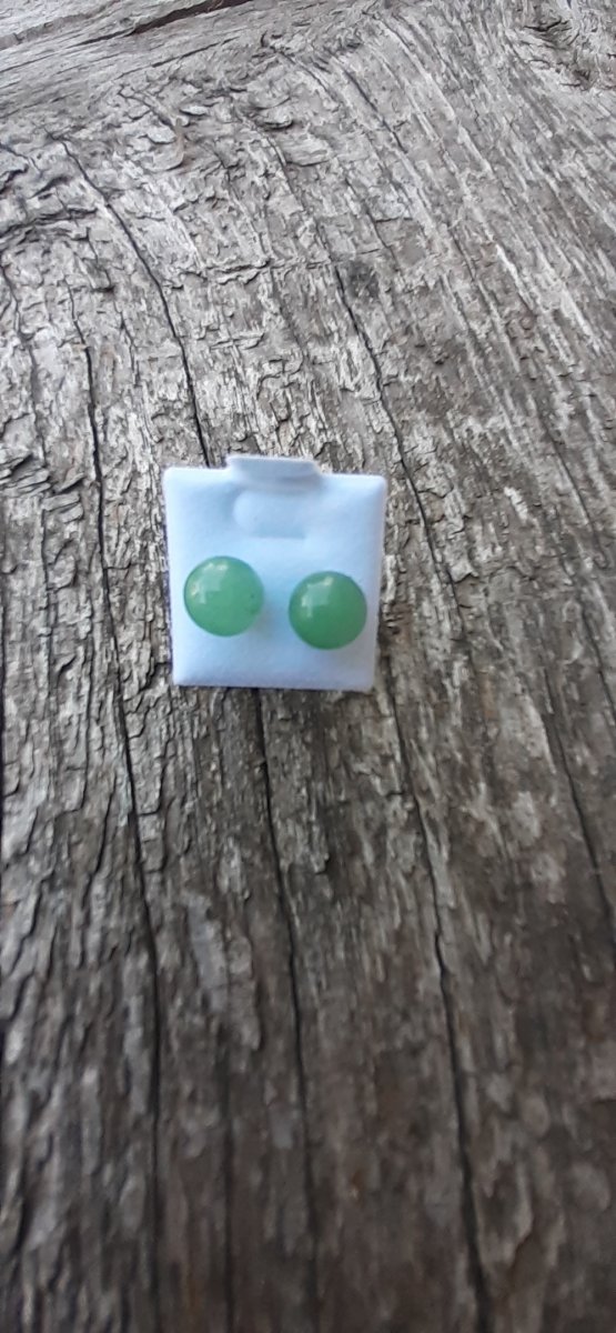 náušnice avanturín 8 mm