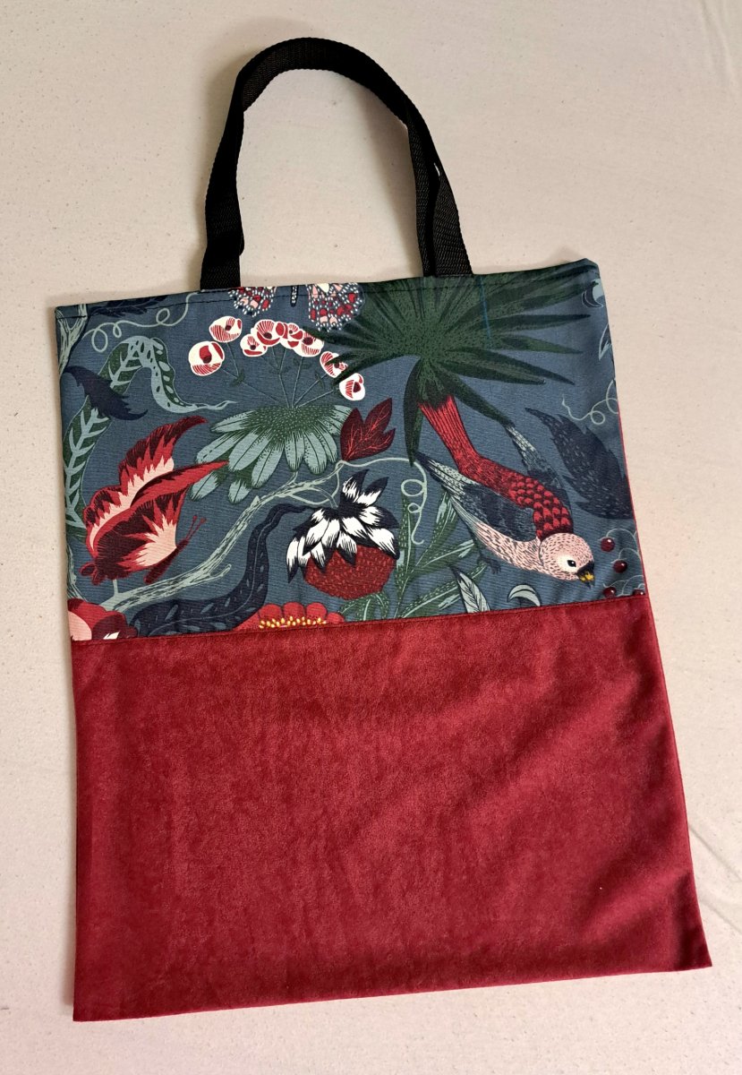 nákupní taška ptáček 