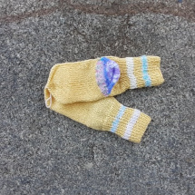 dětské ponožky žluté