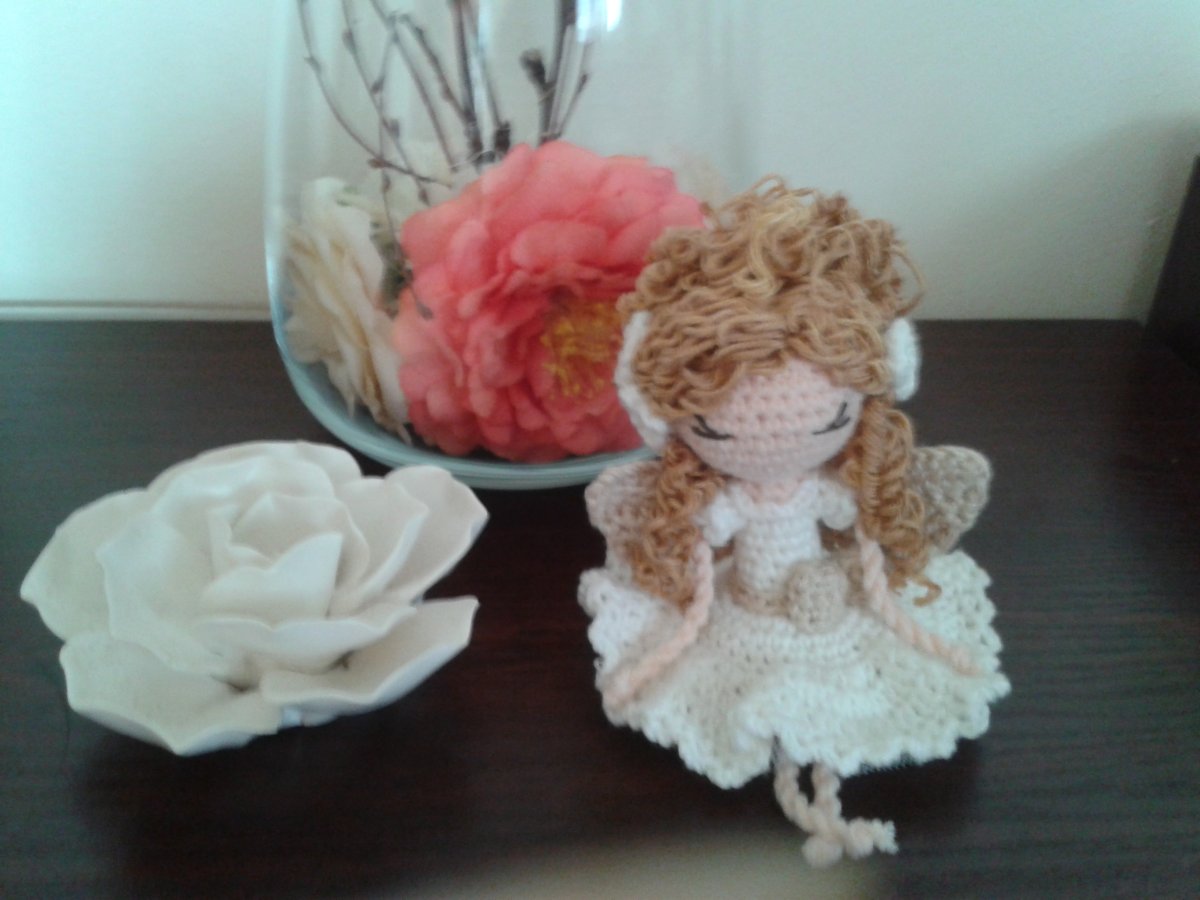 Návod na háčkovanou andělku - Adélku