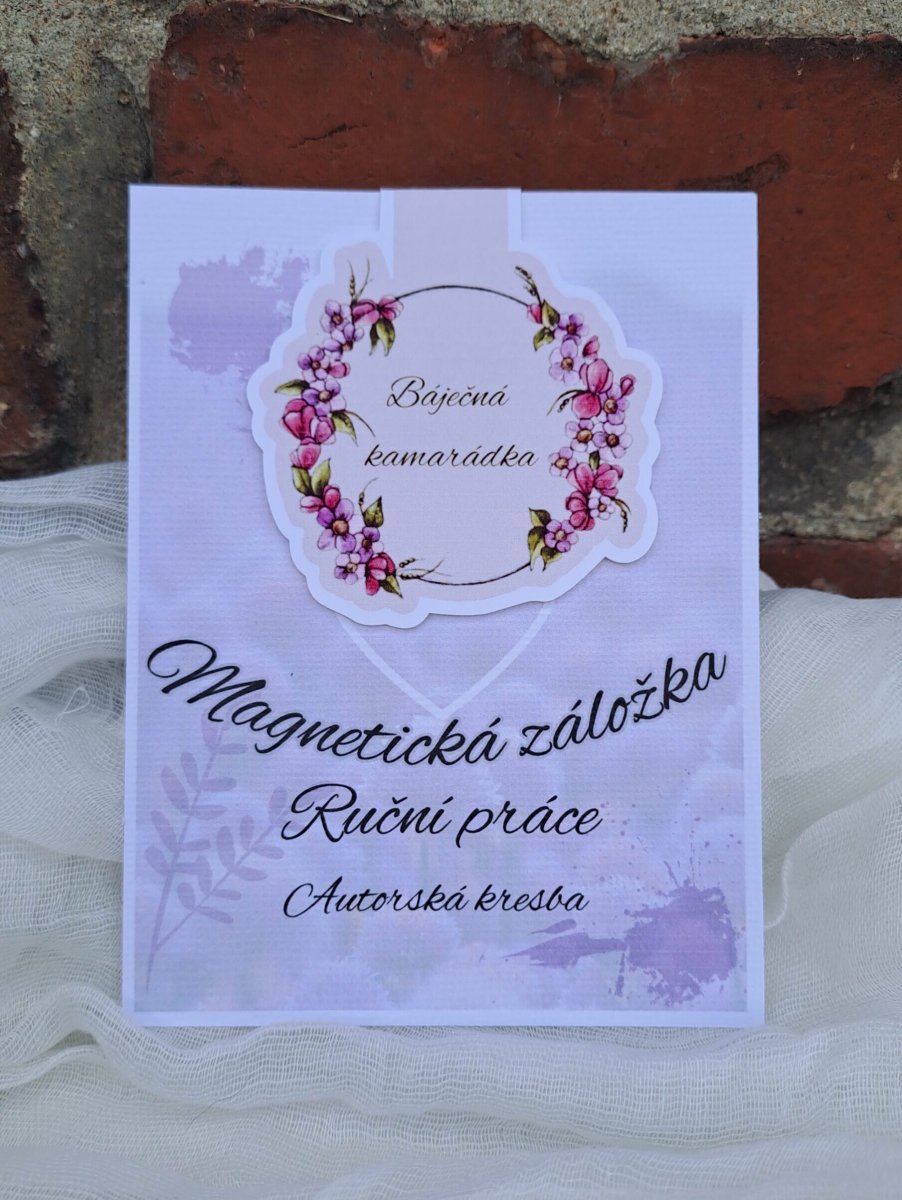 Magnetická záložka báječná kamarádka